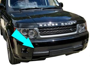 Range Rover Sport 2010 Lower Mesh Grille - Stainless Steel Preview